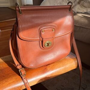 Vintage Coach Willis Legacy Leather Shoulder Bag